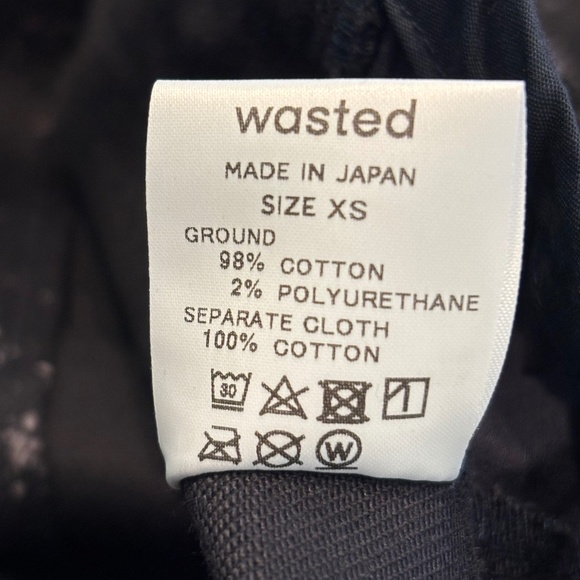 Wasted Collective Utility Vest Black Splatter Streetwear, Unisex XS, NWOT - Picture 15 of 15